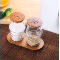 Estilo occidental de diseño creativo Borosilicaate Glass Spice Jar